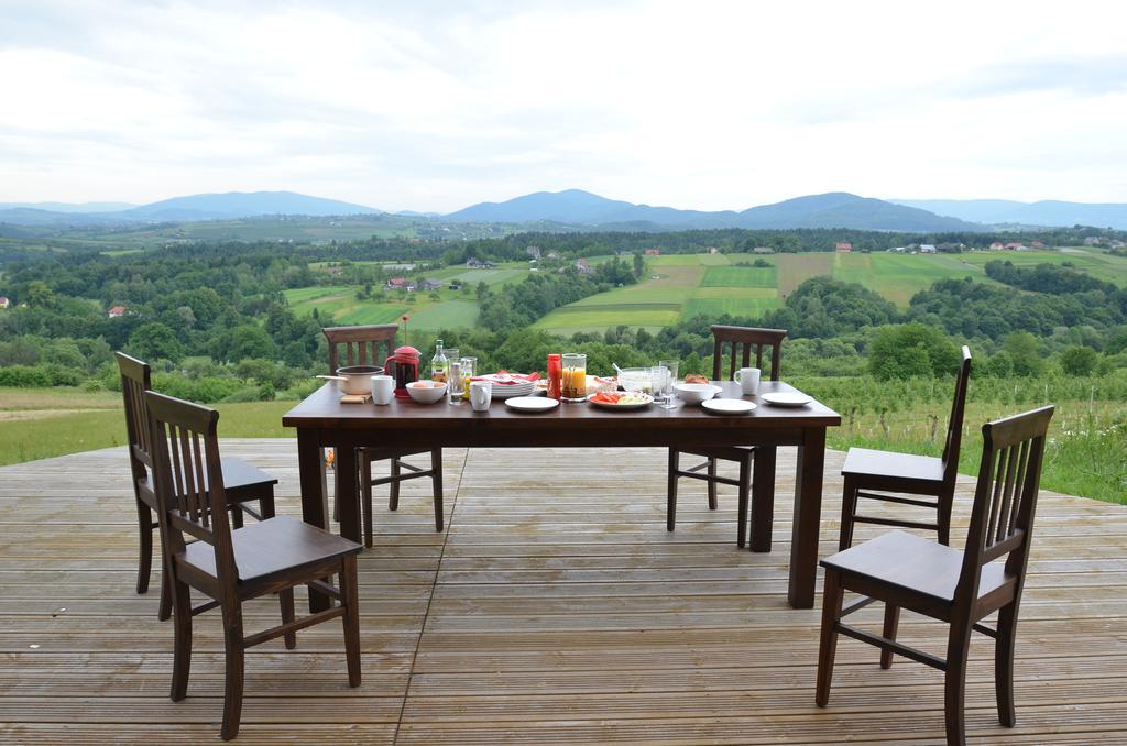 Fantastic View Vineyard Beskid Mountains Gruszow  외부 사진