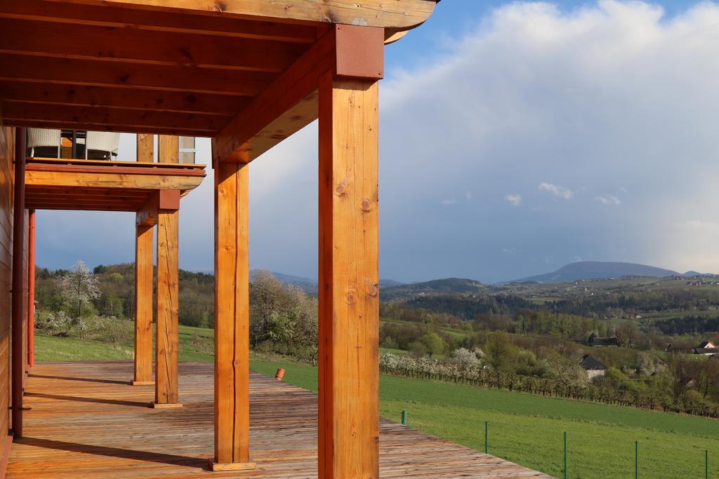 Fantastic View Vineyard Beskid Mountains Gruszow  외부 사진